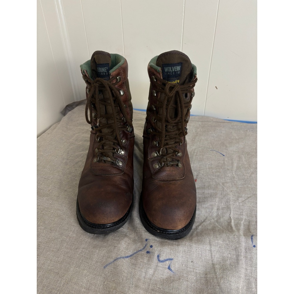 Wolverine Boots Mens Brown Good Gore-Tex Thinsulate Ultra Work Hunting 1883